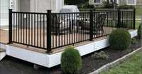 Vente chaude Garde-corps en aluminium pour balcon Escalier Systèmes de garde-corps en aluminium à piquets