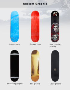 Pro-Lớp Canada Trống Tùy Chỉnh Sàn Ván Trượt 8.25 "Kích Thước Làm Từ Canada <span class=keywords><strong>Maple</strong></span> Và Tre Hoàn Hảo Cho Tuổi Teen Trượt Ván - Product Image 4