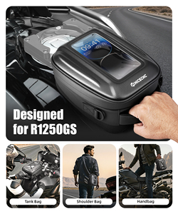 Sac de <span class=keywords><strong>r</strong></span>éservoir de moto à dégagement rapide NICECNC pour <span class=keywords><strong>BMW</strong></span> <span class=keywords><strong>R</strong></span> <span class=keywords><strong>1250</strong></span> <span class=keywords><strong>GS</strong></span>, système de verrouillage Push-Pull, étanche - Product Image 4