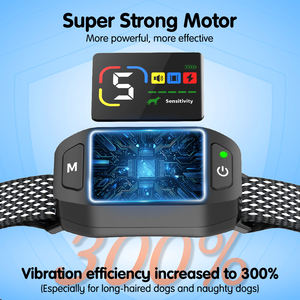 <span class=keywords><strong>Collar</strong></span> de entrenamiento para perros de alta sensibilidad, sin ladridos, recién llegado, vibración segura y parada de choque con material plástico - Product Image 3