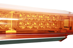 Barra de luz con sirena para policía, luz Led estroboscópica de advertencia de tráfico, roja y azul, 1200Mm, proveedor de fábric - Product Image 2