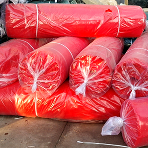 Red de advertencia de plástico HDPE 100% de alta calidad naranja con malla de valla de red de seguridad de andamio de agujero negro - Product Image 6