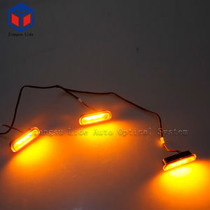 Luces de rejilla ámbar LED amarillas para <span class=keywords><strong>Ford</strong></span> <span class=keywords><strong>Bronco</strong></span> 2021 <span class=keywords><strong>2022</strong></span> 2023 2024 2 puertas y 4 puertas - Product Image 5