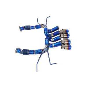 Vortex Titanium Catback Exhaust for Chevrolet Corvette C8 Z06 Active Sound Valvetronic System - Product Image 5