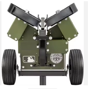 Vente de machines de lancer de baseball industrielles OEM M3X à 3 roues en aluminium et acier, modèle 2026, stock neuf disponible, garantie de 3 ans - Product Image 3