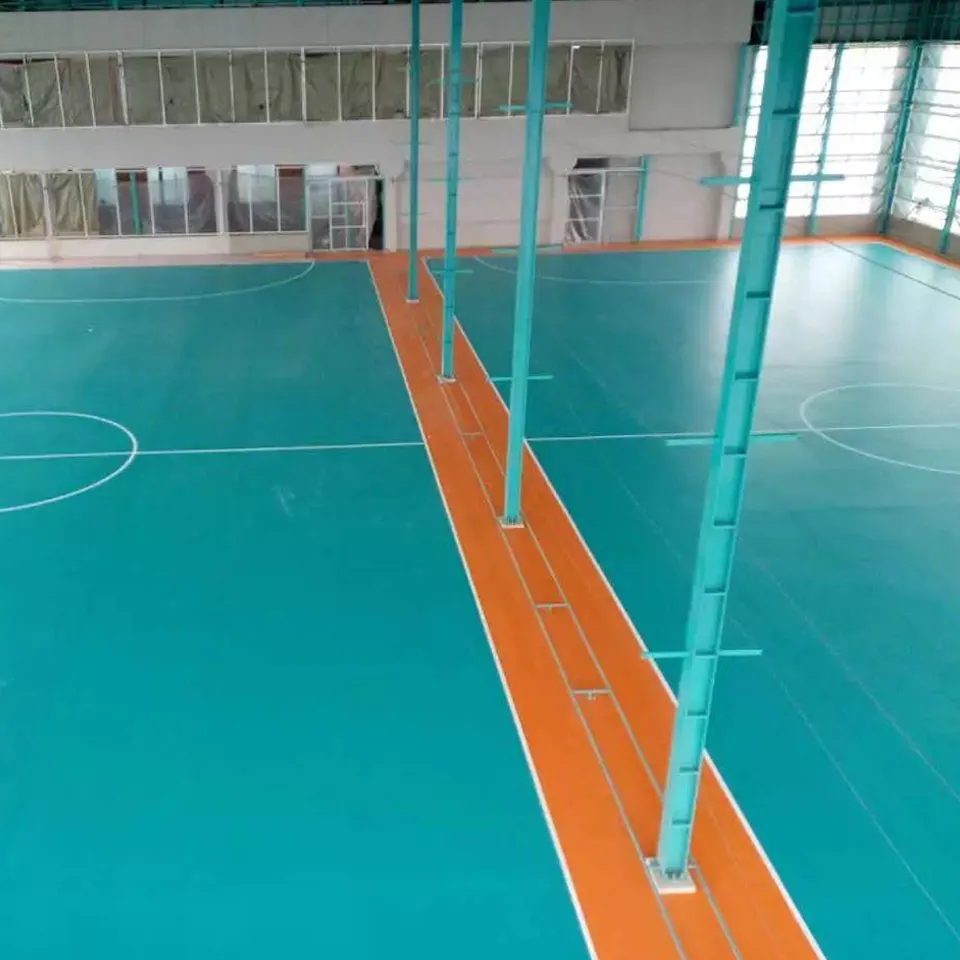 4.5 millimetri 6.0 Millimetri In Vinile di Calcio Futsal Indoor Pvc Piastrelle Stuoia Sport Futsal Pavimenti Corte