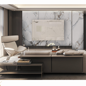 Plaque de marbre texturé haute définition à texture continue / Panneau <span class=keywords><strong>mural</strong></span> et planche en placage de bois de bambou carbonisé - Product Image 6