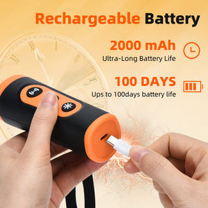 Nuevo Dispositivo Antiladridos Ultrasónico Recargable 3 en 1, Dispositivo Portátil de Mano para Entrenamiento de Perros con Linterna - Product Image 5