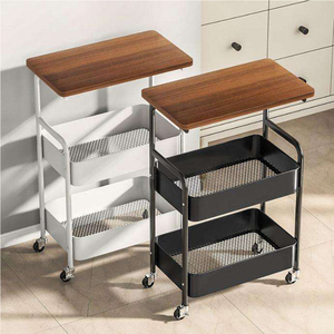 <span class=keywords><strong>Chariot</strong></span> de rangement roulant au design moderne <span class=keywords><strong>Chariot</strong></span> multicouche pour la <span class=keywords><strong>cuisine</strong></span> - Product Image 6