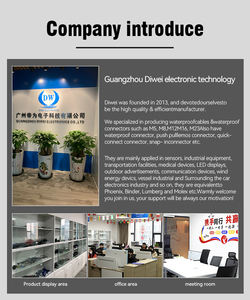 AISG M16 6Pin konektor 6 Pin steker pria penerbangan tahan air soket perempuan benang logam Panel konektor kabel melingkar - Product Image 4