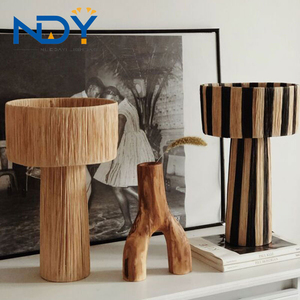 Artistic <span class=keywords><strong>Wabi</strong></span>-Sabi Style Japanese Retro Tea Room, Living Room, Dormitorio Mesita de noche Iron Art Style Study Lámpara de pie. - Product Image 2