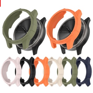 Protection d'écran pour montre connectée, coque de protection pour montre Garmin <span class=keywords><strong>Vivomove</strong></span> Trend, étui de protection en TPU pour montre connectée Garmin - Product Image 1