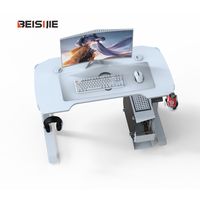 Bureau de jeu innovant avec éclairage RVB et hauteur réglable pour une configuration de jeu complète