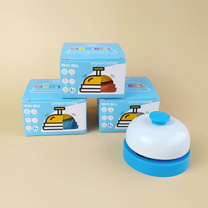 Campana de juego para niños, juguete de competición de preguntas y respuestas de metal de 6,5 cm para uso en el hogar, la oficina y el jardín de infantes - Product Image 1
