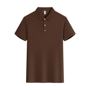 Polo personnalisé à séchage rapide, manches courtes, couleur unie, polyester, vêtements de travail, usage quotidien - Product Image 1