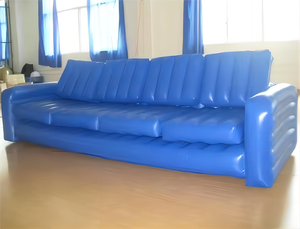 Beile Custom Blue PVC Inflatable Lounger Air Sofa <strong>Settee</strong> Advertising Inflatables <strong>for</strong> <strong>Sale</strong> - Product Image 2