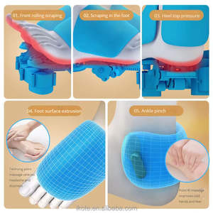 Alat pijat kaki Shiatsu, perangkat kesehatan dan kesehatan meningkatkan sirkulasi darah kompresi udara - Product Image 5