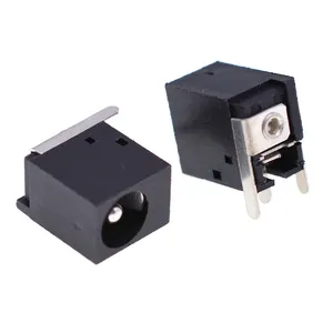 DC036 DC Power Vertical 3-pin power socket straight into the DC power port 5.5*2.0/2.5MM