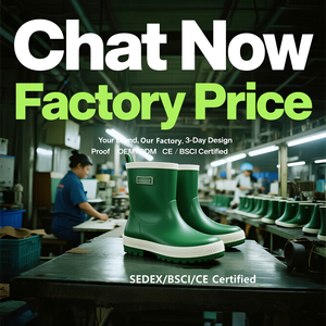 Pabrik OEM/ODM Grosir Saja Kustomisasi Merek Sendiri Sepatu <span class=keywords><strong>Boots</strong></span> Hak Tinggi Wanita Anti Air Model London dengan Ritsleting - Product Image 6