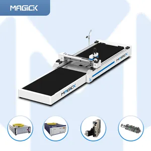 Guter Preis wirtschaftlich 1.000 W 1530 3 kW Edelstahl Eisenfaser-Laser-Schneidemaschine mit Austauschplattform