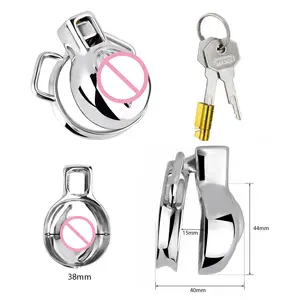 vagina stainless steel female dress up chastity lock for men with escape control sex toys chastity device