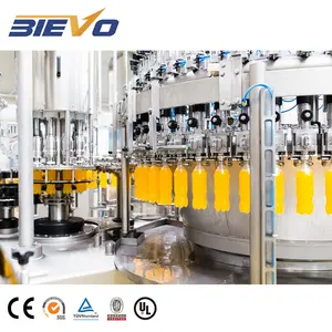 PLC Control 5000PBH 500ML And 1L Beverage PET Apple Juice Bottle Filling Machine