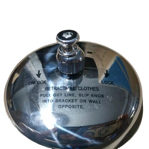 2025 BEAO <span class=keywords><strong>Étendoir</strong></span> mural rétractable, pliable et flexible en acier inoxydable 2,5m/2,8m pour cuisine et salle de bain A-01D - Product Image 4