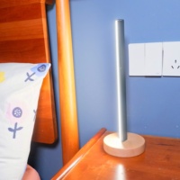 Lampe de chevet en bois Portable et intelligente, Rechargeable, Super minimalisme, luminaire décoratif d'intérieur