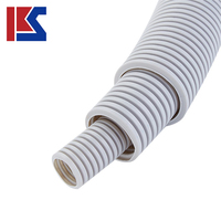 Tube flexible en PVC gris UL1653 Coreline ENT pour conduite électrique, de 1/2 à 2 pouces, certifié, protection de câbles en plastique