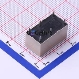 DSP1-DC5V-F Power Relay DIP,11x20.2mm 5V 1 Normally Open + 1 Normally Closed: 1A+1B SPST-Normally Open + SPST-Normally Closed::: - Product Image 2