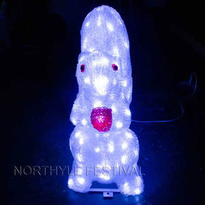 Luces <span class=keywords><strong>de</strong></span> jardín LED solares <span class=keywords><strong>de</strong></span> acrílico <span class=keywords><strong>de</strong></span> estilo europeo clásico al aire libre IP65 para Navidad y decoración <span class=keywords><strong>de</strong></span> jardín lámpara <span class=keywords><strong>de</strong></span> conejo - Product Image 3