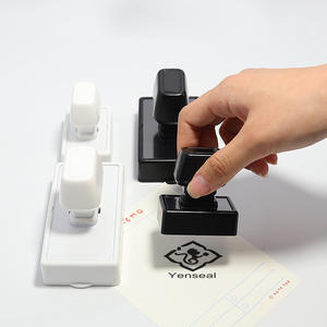 Logotipo personalizado sello compra a granel calidad marca goma Flash preentintado sello caso <span class=keywords><strong>para</strong></span> la venta al por mayor - Product Image 1