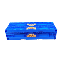Caisse de rangement pliable en plastique JOIN, forme rectangulaire, pour usage industriel et commercial, prix en gros
