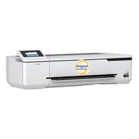 Impresora de Inyección de Tinta para Fotos de Formato Grande Epson SC-T5180N A1 de 24 Pulgadas, USB, para Dibujos de Ingeniería, Planos, Impresión a Color Rojo