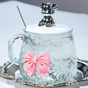 Tasse à Café en Verre Transparent, Vente en Gros Usine, Design Élégant pour Bureau et Maison, Lait et Latte - Product Image 5