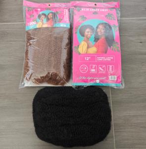 Extensions de cheveux synthétiques légers de haute qualité pour tresses Marley Spring, style Afro Twist – <span class=keywords><strong>Vente</strong></span> chaude directe usine - Product Image 2