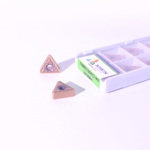 Insert CNC TNMG160404 <span class=keywords><strong>MS</strong></span> pour acier inoxydable et alliages à haute température Inserts de tournage OEM personnalisables pour le rainurage des métaux - Product Image 2