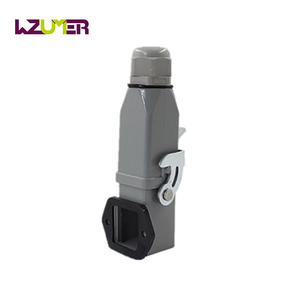 WZUMER IP65 Conector resistente al agua HA Conector resistente 4/5/6/8 pines Carcasas montadas en superficie Conectores rectangulares industriales de alambre - Product Image 4