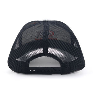 कस्टम मेष 6 पैनल उच्च गुणवत्ता वाली कढ़ाई ट्रक टोपी वाले पुरुषों के लिए स्क्रीन प्रिंटिंग डिजाइन लोगो सादे फोम नेट्स ट्रक - Product Image 5