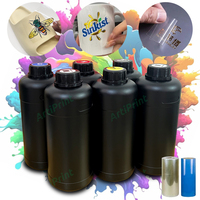 Artiprint Low Odor AB Film Dédié Neutre UV Durcissement Encre pour UV Crystal Label XP600 I3200 Series Roll-to-Roll Imprimante Nouveau DX7