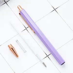 ELITE kırtasiye iş reklam özel Logo tükenmez kalemler baskı tükenmez Boligrafos Stylus kişiselleştirilmiş Metal kalem