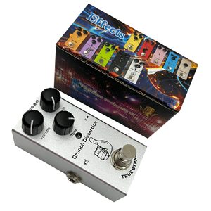 Pédale d'effet pour guitare électrique en aluminium Delay Chorus Distortion Phase Tuner Cordes Instruments à cordes Pièces Accessoires pour - Product Image 6