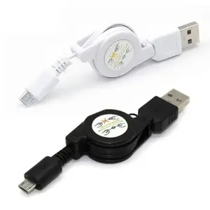 สายชาร์จ USB แบบยืดหดได้,ตัวอย่างฟรีสายชาร์จ USB ที่ขายดีที่สุดสายเชื่อมต่อพอร์ต Micro USB สายชาร์จแบบหดชนิด C