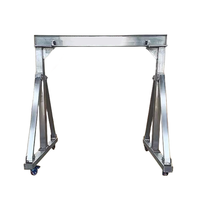 Grue à portique en aluminium électrique mobile portative flexible structurelle d'atelier 3T 5T 10T