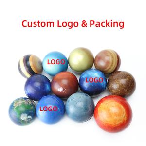 Pelotas Antiestrés Chinas con Logotipo y Diseño Personalizados, Pelotas de Espuma Mágica, <span class=keywords><strong>Ocho</strong></span> Planetas, Luna, Planeta, Pelota Elástica, Esponja Rebotadora, Juguete Blando - Product Image 4