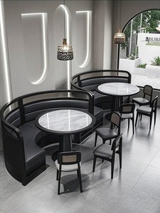 Sedie Moderne in Metallo Nero Personalizzate per Ristoranti, Bar, Officine, Caffè, Hotel, Centri Commerciali e Parchi - Set di Mobili Commerciali Durevoli - Product Image 3