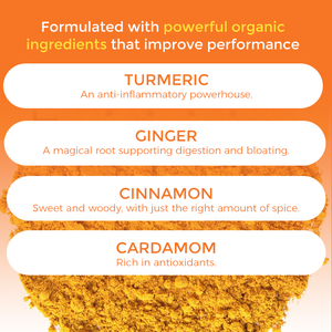 Biểu Tượng Tùy Chỉnh Lợi Ích Sức Khỏe Nghệ Gừng Pha Trộn Trà Hương Vị Không Đủ Nghệ Latte Pha Trộn Bột - Product Image 4