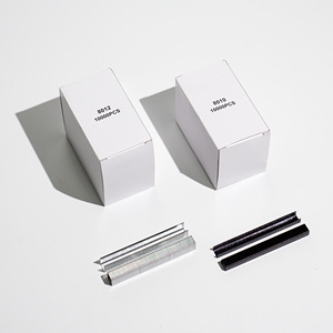 80 Series Heavy Duty Galvanized Steel <strong>Staples</strong> for Pneumatic <strong>Staple</strong> Gun Upholstery Furniture Woodworking Carpentry Use - Product Image 1