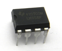Composants électroniques IC Puces LM358 Amplificateur opérationnel LM358N LM358P DIP-8 Dual Op-amp