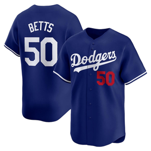 Ventes en gros de maillots de baseball personnalisés des <span class=keywords><strong>Dodgers</strong></span> de Los Angeles |   Équipe des États-Unis Ohtani Betts Broderie personnalisée pour les fans - Product Image 5